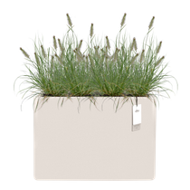 june brick divider 80cm linen white